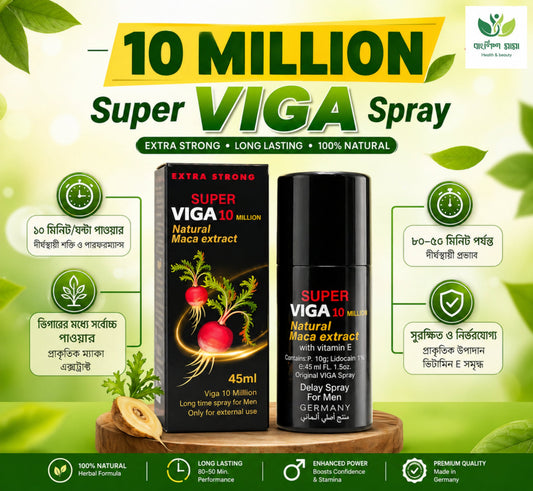 Super Viga 10 Million – পুরুষদের জন্য বিশেষ ন্যাচারাল স্প্রে